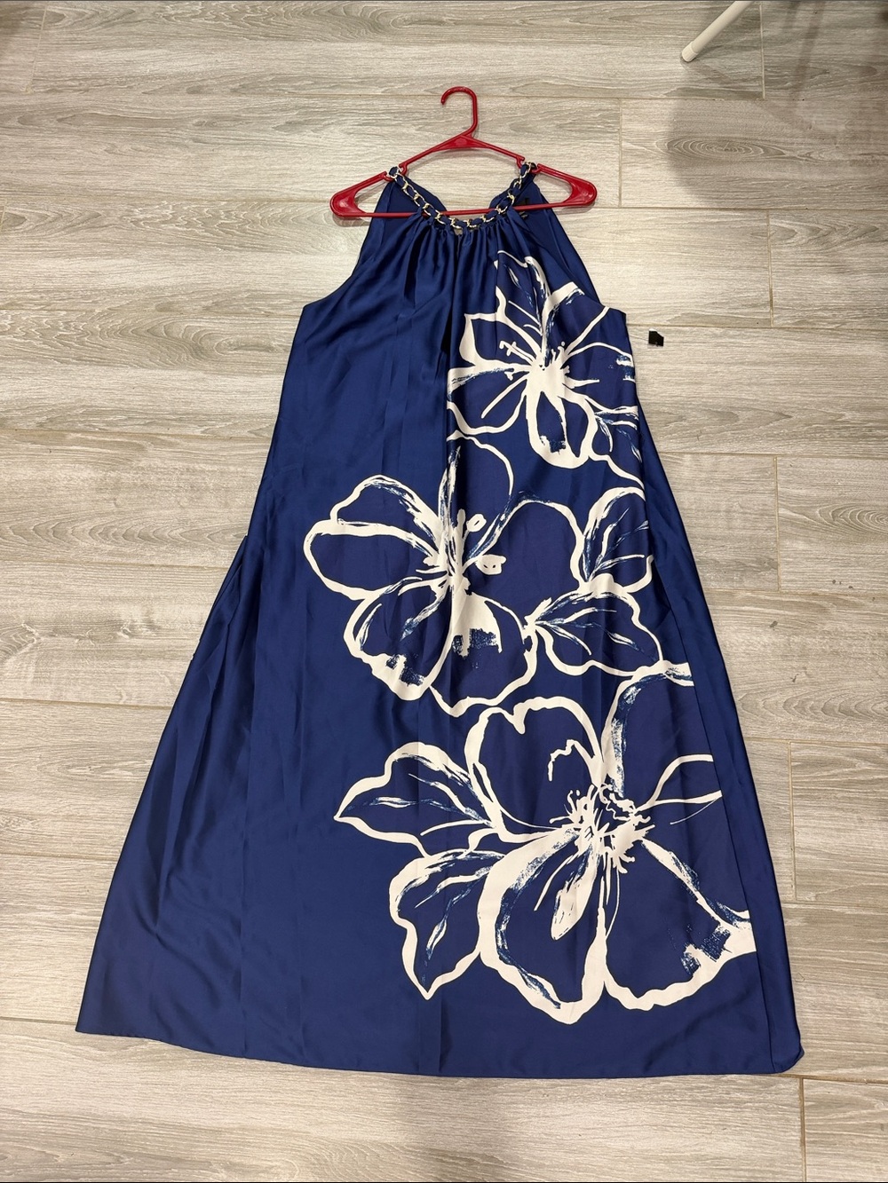 Maggy London Floral Halter Maxi Dress size 12